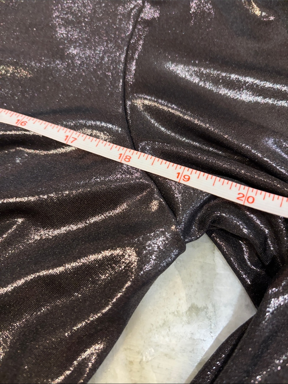 MICHAEL Michael Kors Black Metallic Dress Size XL - Picture 7 of 13